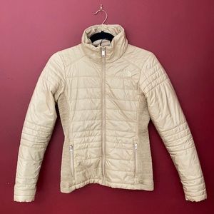 The North Face XS winter coat jacket gold